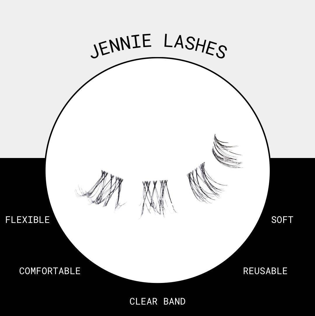 JENNIE | DIY FALSE EYELASHES - Premium false eyelashes from JEAUXETTE - Just $5.99! Shop now at Jeauxette Beauty