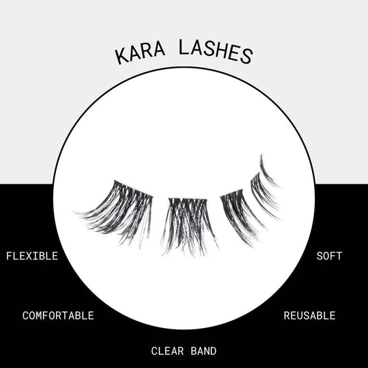 KARA | DIY EYELASHES - Premium false eyelashes from Jeauxette Beauty - Just $5.99! Shop now at Jeauxette Beauty