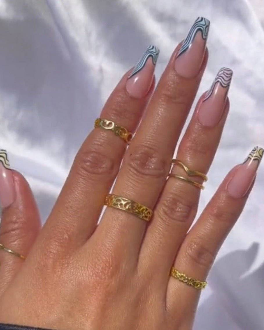 CORA - Premium press-on nails from JEAUXETTE - Just $5.99! Shop now at Jeauxette Beauty