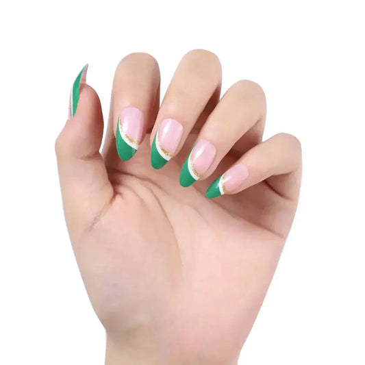 ESMERALDA - Premium press-on nails from JEAUXETTE - Just $5.99! Shop now at Jeauxette Beauty