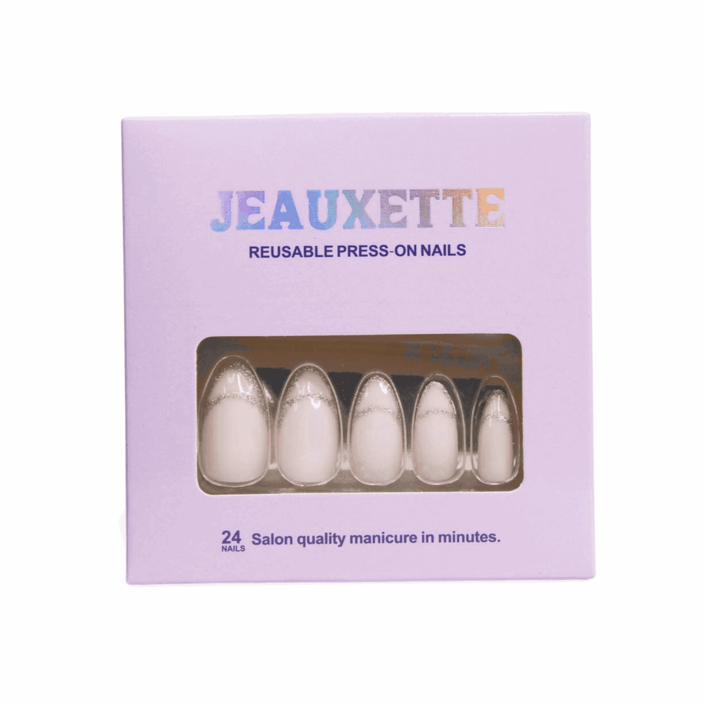LARA - Premium press-on nails from JEAUXETTE - Just $5.99! Shop now at Jeauxette Beauty