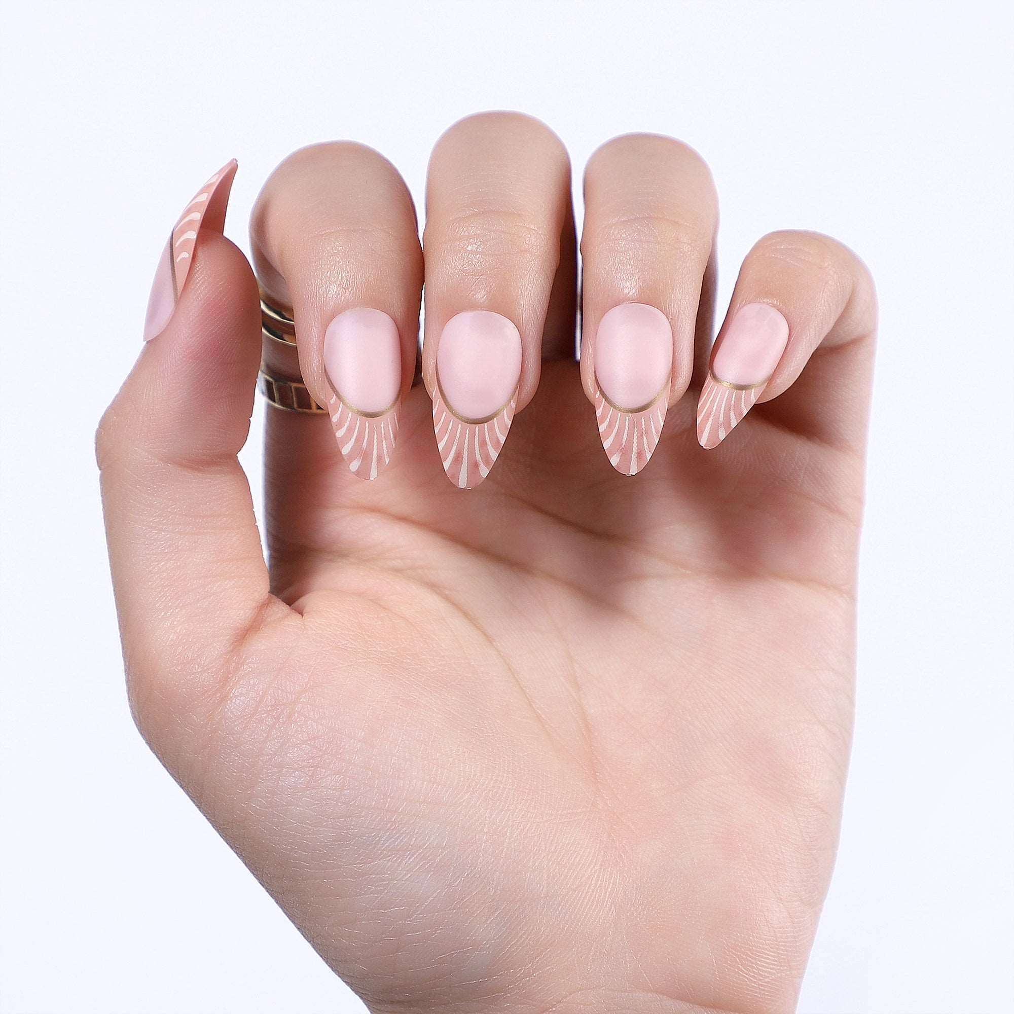 SADE - Premium press-on nails from JEAUXETTE - Just $5.99! Shop now at Jeauxette Beauty