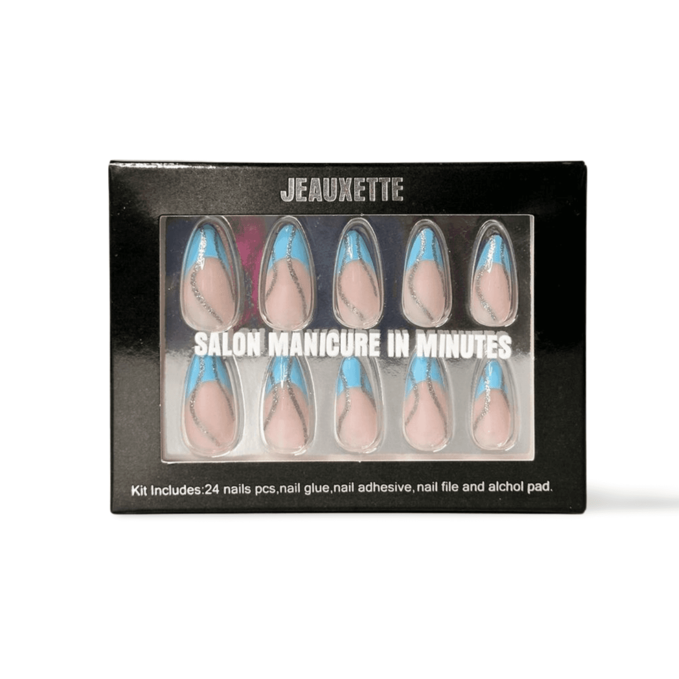 SKYE press-on nails packaging front view