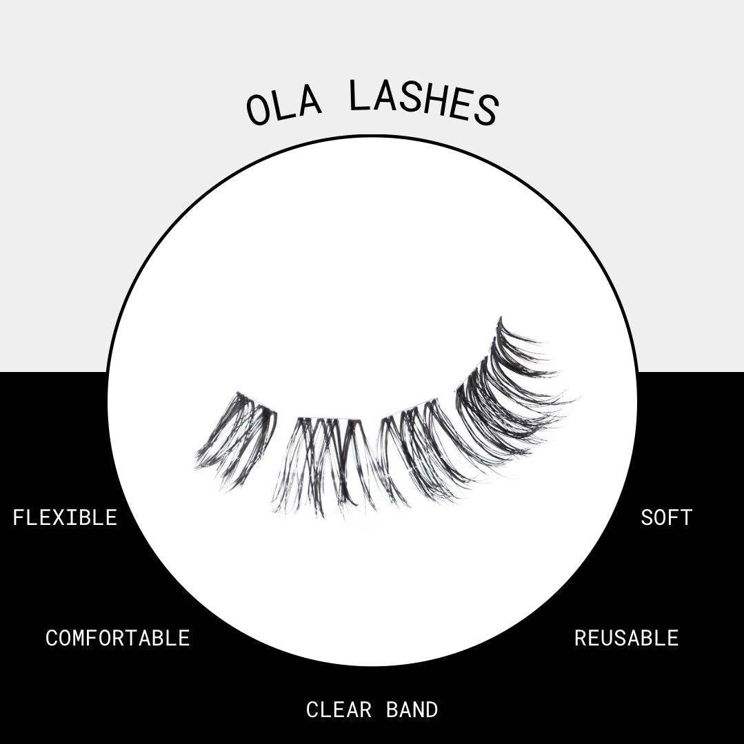 OLA | DIY FALSE EYELASHES - Premium false eyelashes from Jeauxette Beauty - Just $5.99! Shop now at Jeauxette Beauty