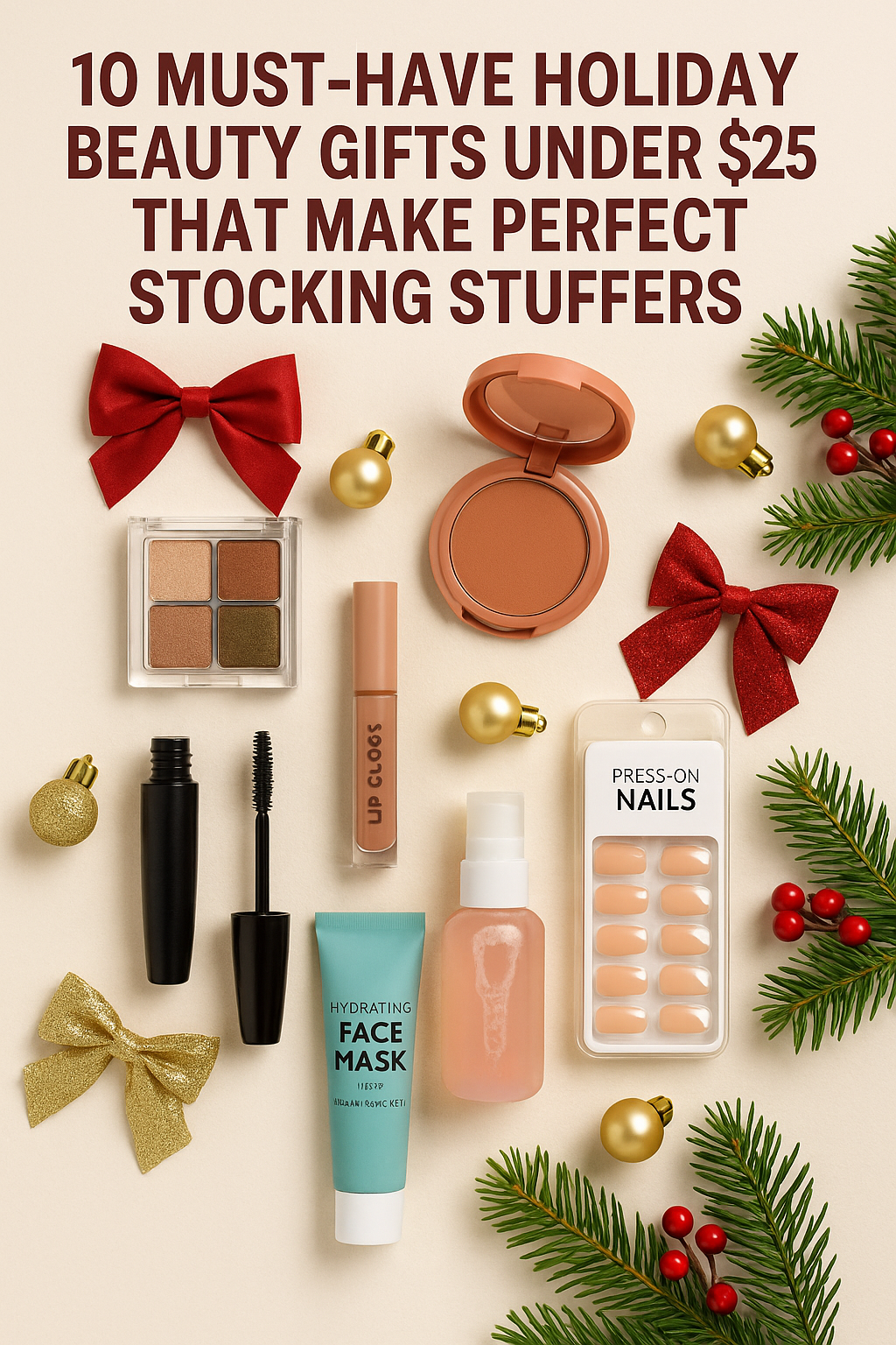 10 Must-Have Holiday Beauty Gifts Under $25 That Make Perfect Stocking Stuffers