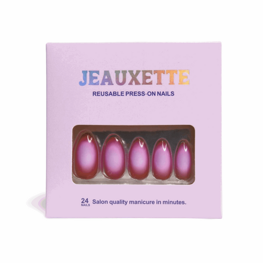 AURA - Premium press-on nails from JEAUXETTE - Just $13.99! Shop now at Jeauxette Beauty