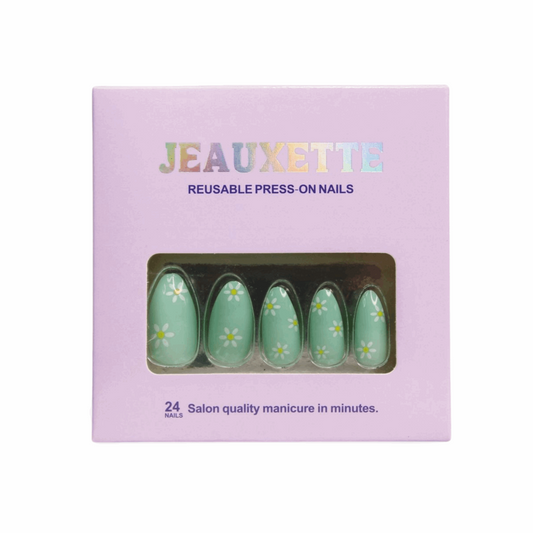 DAISY - Premium press-on nails from JEAUXETTE - Just $11.99! Shop now at Jeauxette Beauty