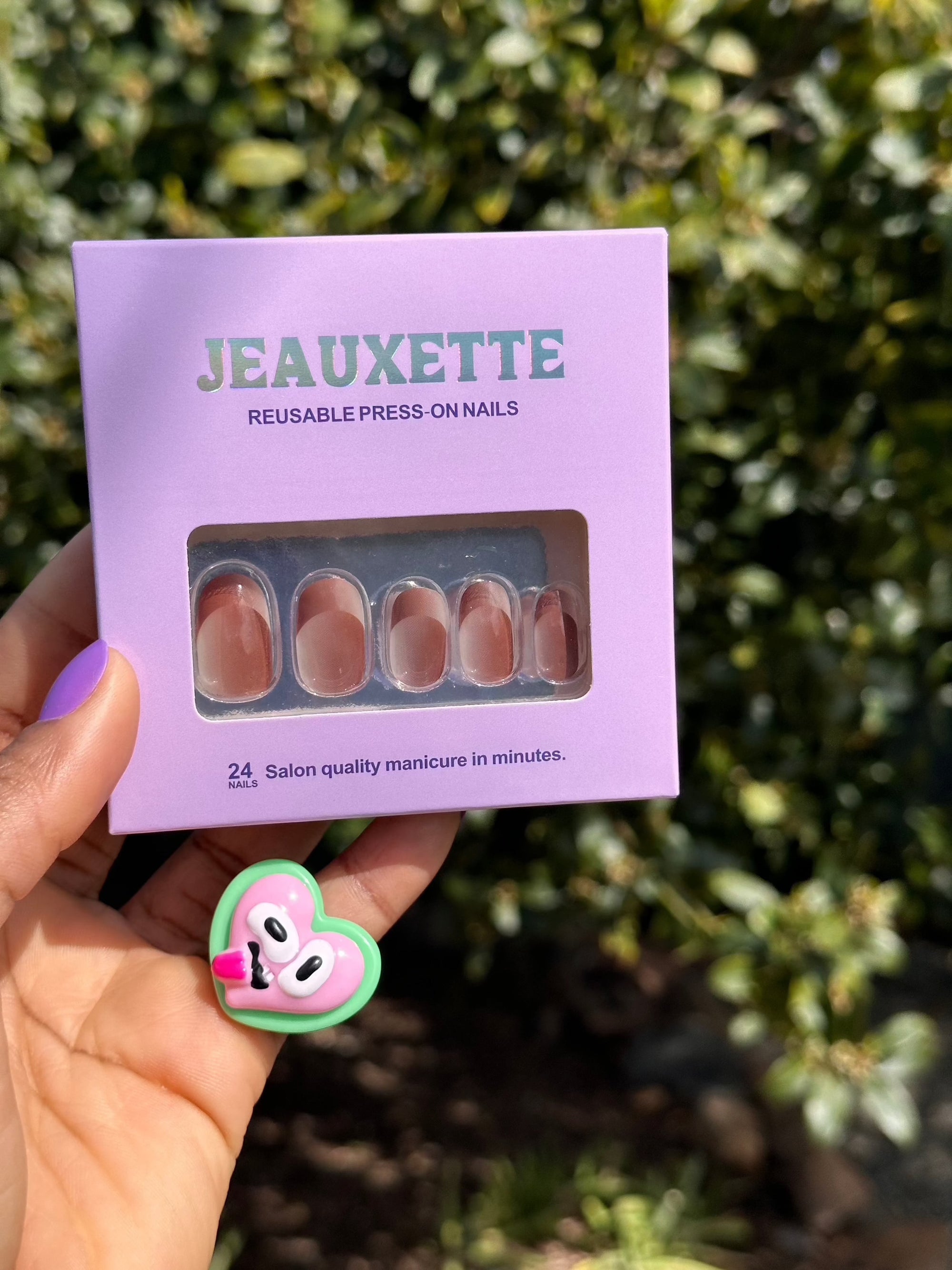 GAIA - Premium press-on nails from JEAUXETTE - Just $5.99! Shop now at Jeauxette Beauty