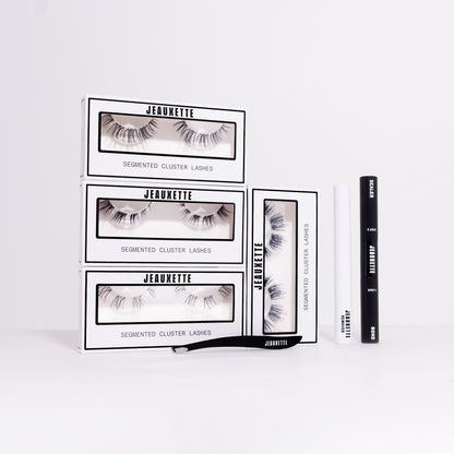 LE ULTIMATE LASH BUNDLE - Premium false eyelashes from Jeauxette Beauty - Just $69.99! Shop now at Jeauxette Beauty