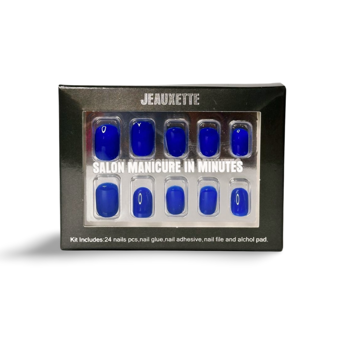 INDIGO - Premium press-on nails from JEAUXETTE - Just $11.99! Shop now at Jeauxette Beauty