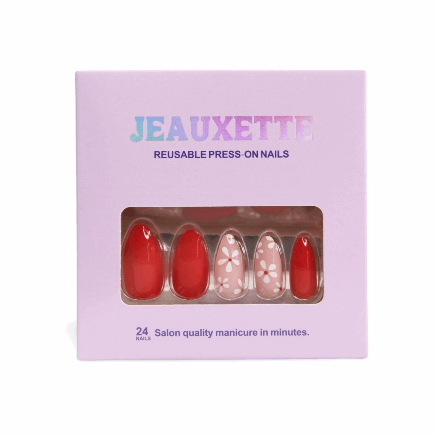 JASMINE - Premium press-on nails from JEAUXETTE - Just $11.99! Shop now at Jeauxette Beauty