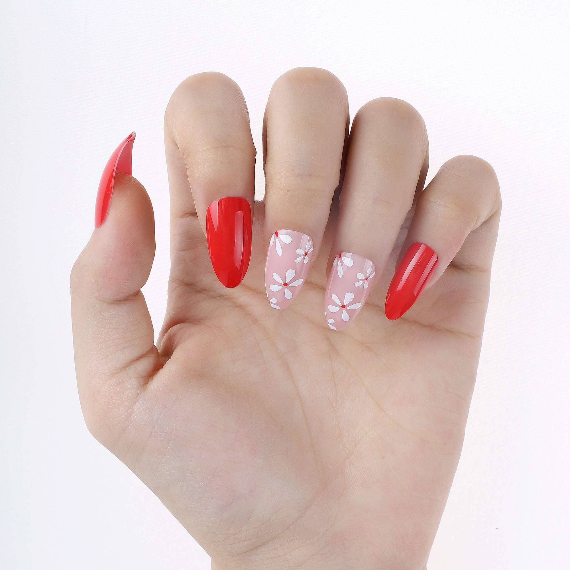 JASMINE - Premium press-on nails from JEAUXETTE - Just $5.99! Shop now at Jeauxette Beauty