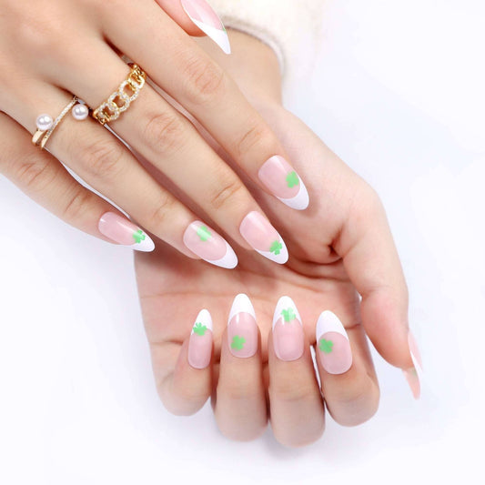 LUCIA - Premium press-on nails from JEAUXETTE - Just $5.99! Shop now at Jeauxette Beauty