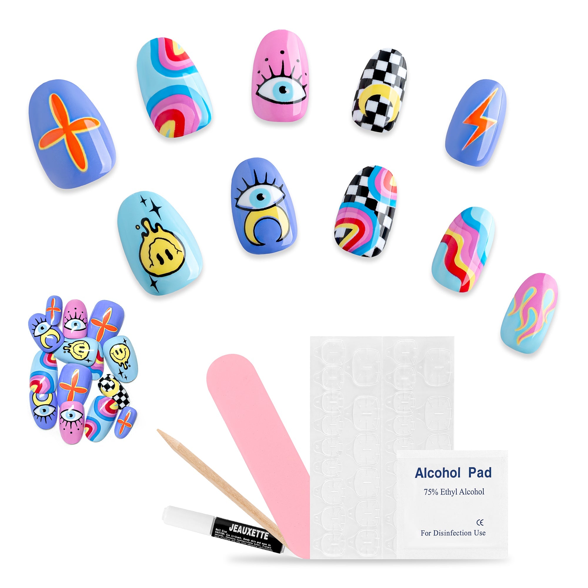 BILLIE PRESS - ON NAILS KIT - Jeauxette Beauty