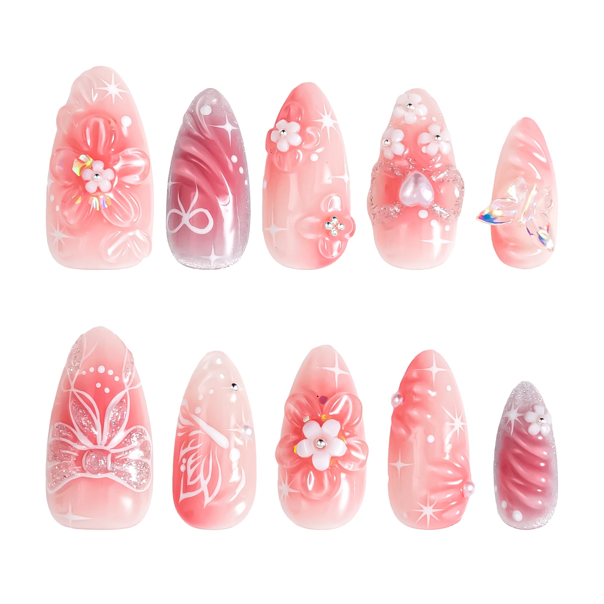 CORALINE HANDMADE NAIL KIT - Jeauxette Beauty