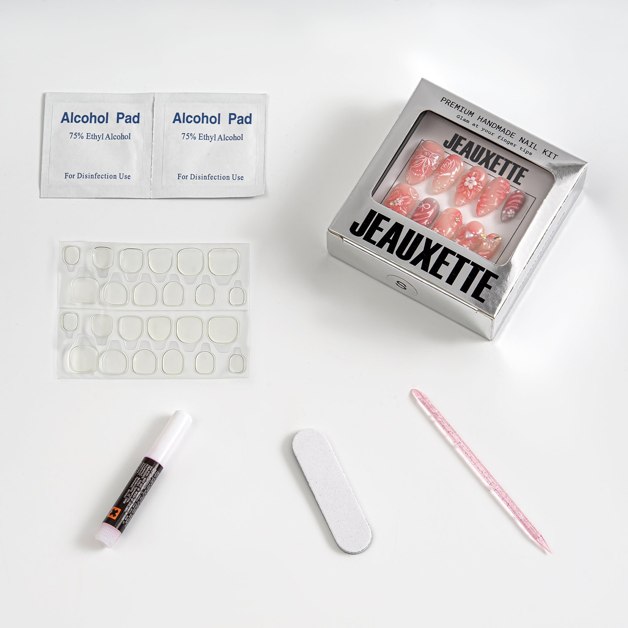 CORALINE HANDMADE NAIL KIT - Jeauxette Beauty