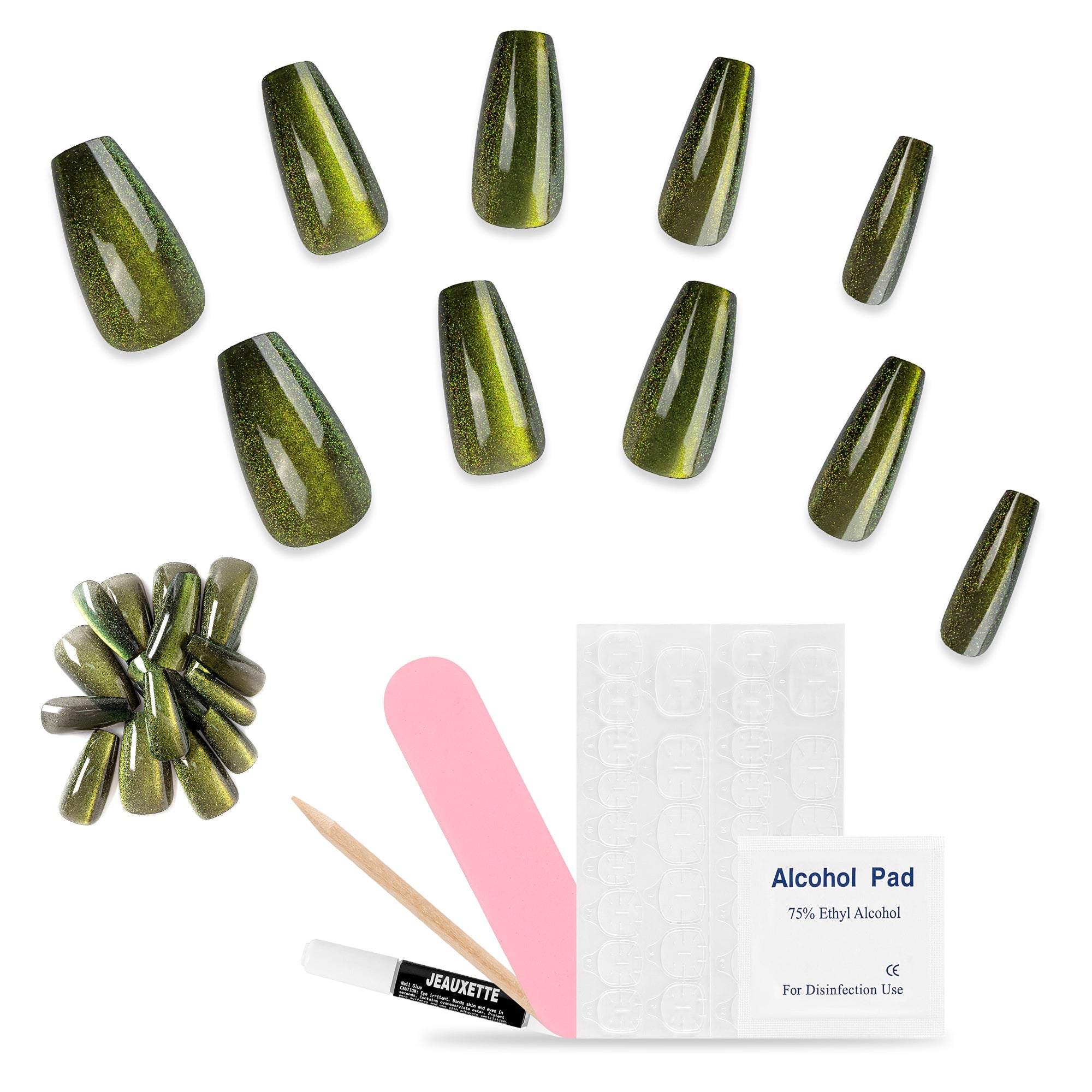 FERN PRESS - ON NAILS KIT - Jeauxette Beauty