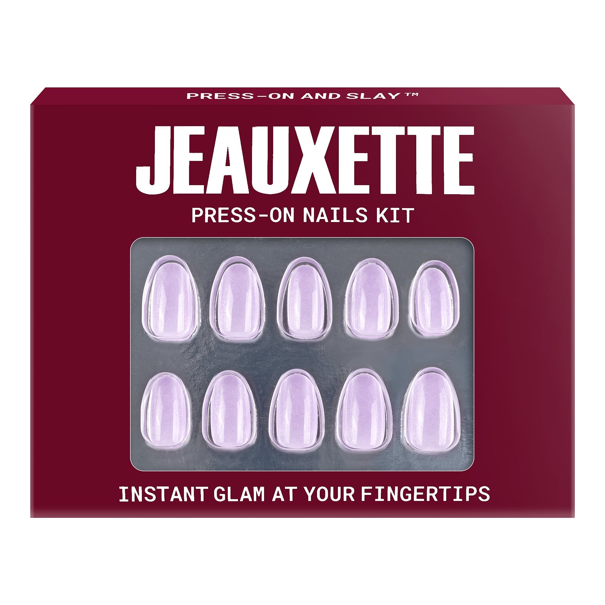 LAVENDER PRESS - ON NAILS KIT - Jeauxette Beauty
