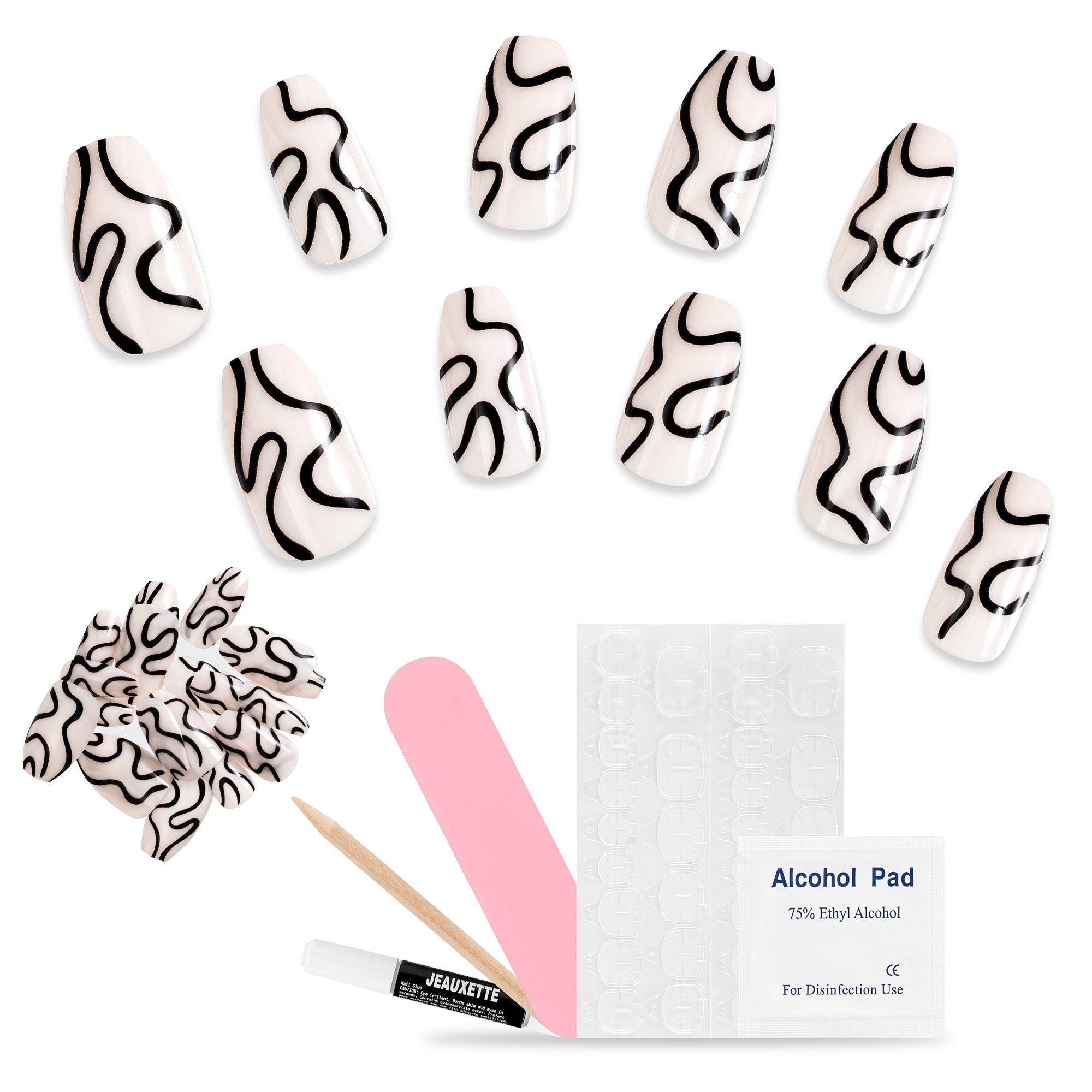 LEMA PRESS - ON NAILS KIT - Jeauxette Beauty