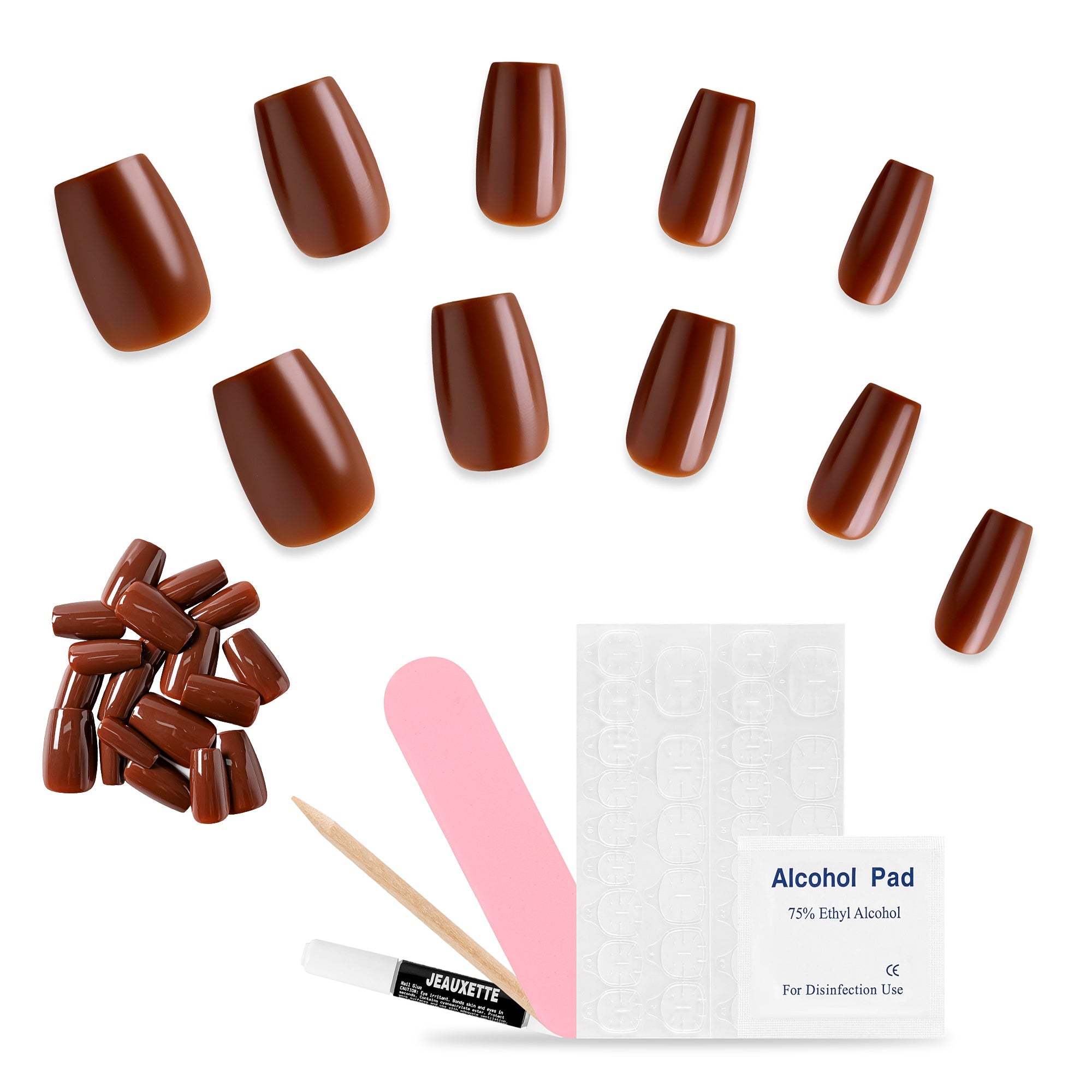 NINA PRESS - ON NAILS KIT - Jeauxette Beauty
