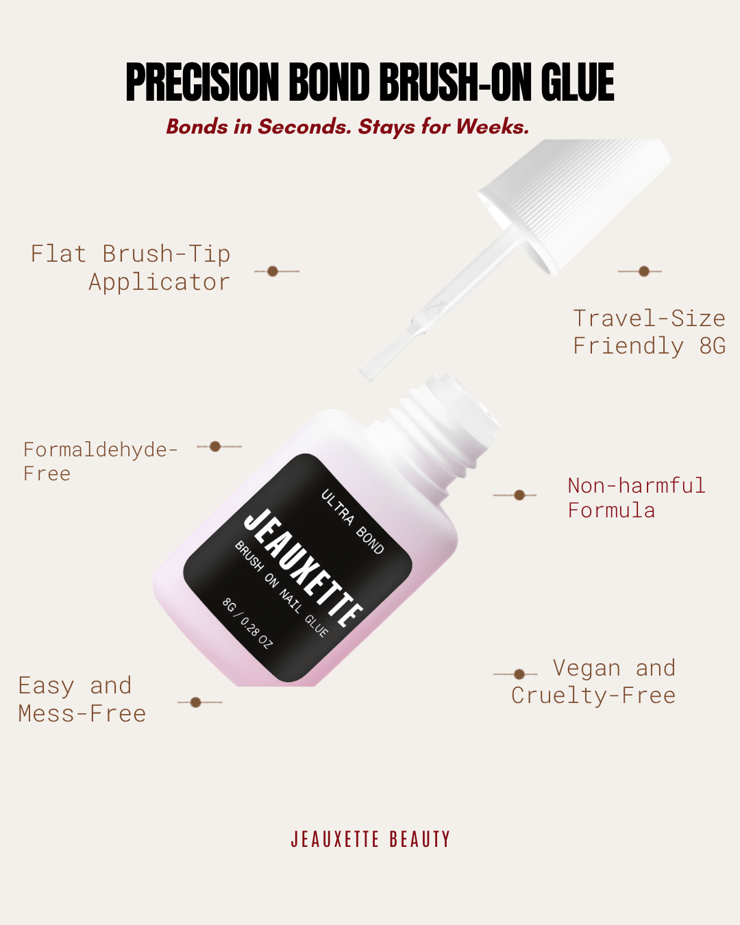 PRECISION BOND GLUE - Jeauxette Beauty