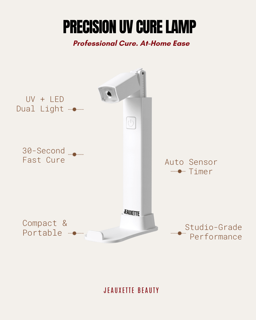 PRECISION UV CURE LAMP - Jeauxette Beauty