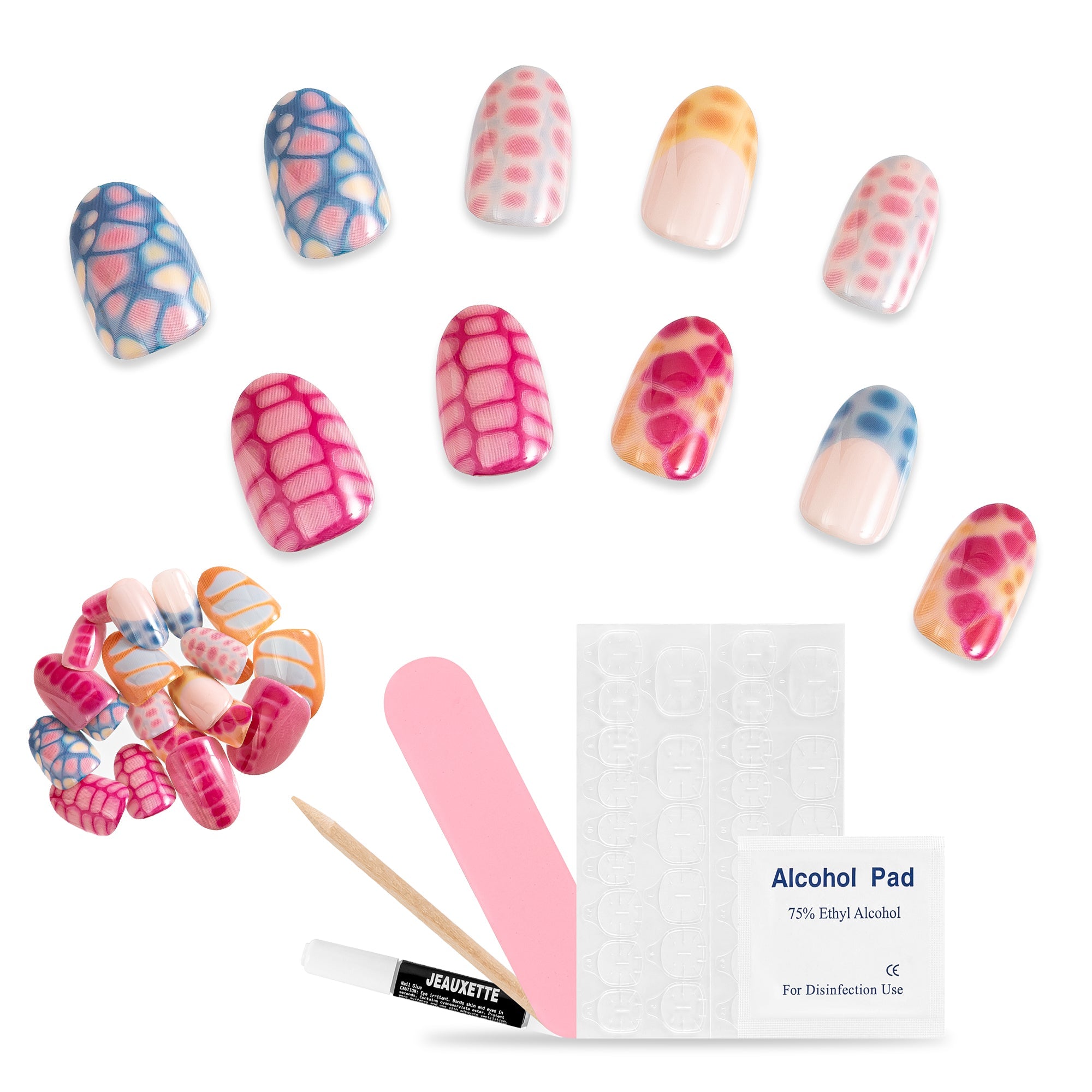 PRIYA PRESS - ON NAILS KIT - Jeauxette Beauty