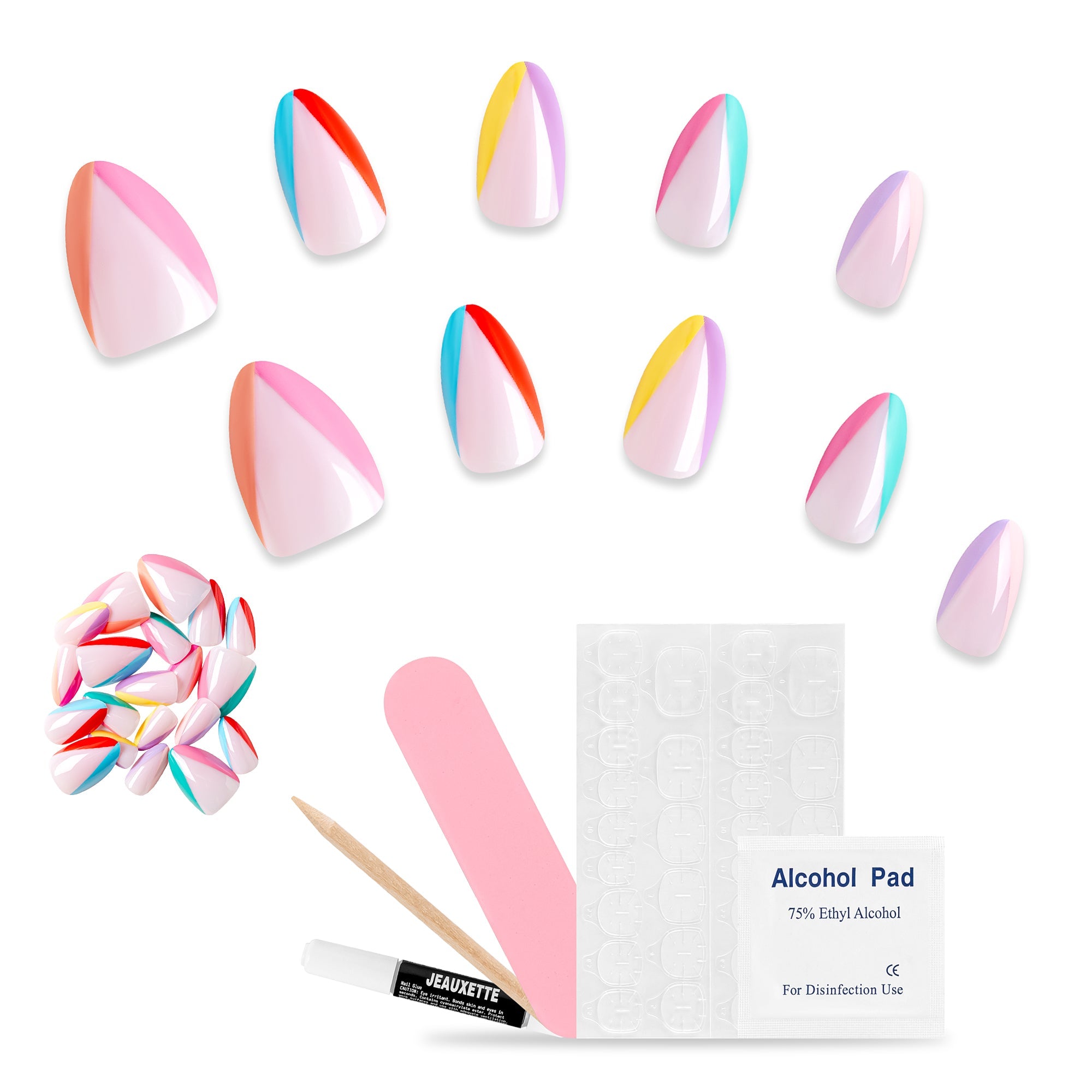 REIGN PRESS - ON NAILS KIT - Jeauxette Beauty