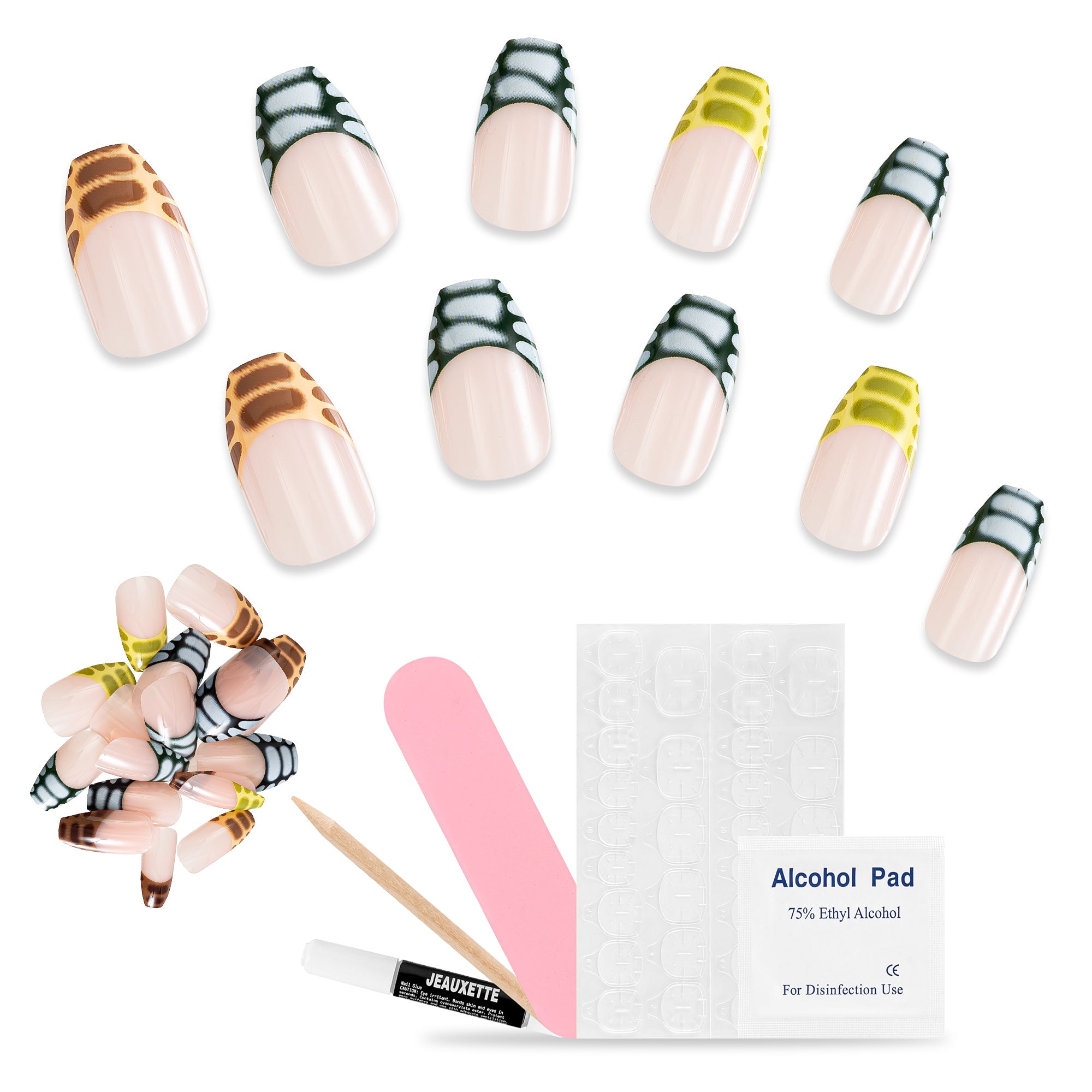 ROCHELLE PRESS - ON NAILS KIT - Jeauxette Beauty