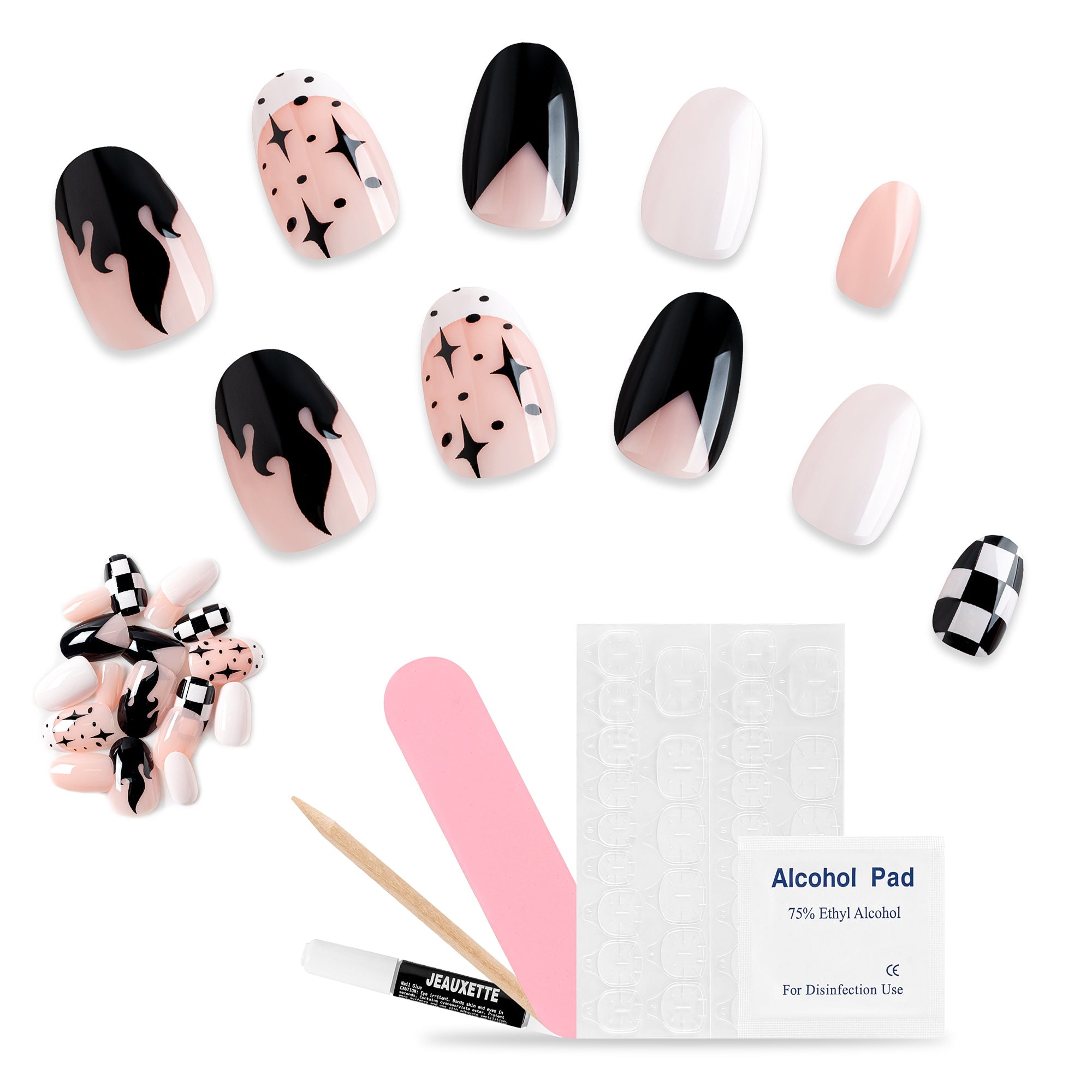 STEVIE PRESS - ON NAILS KIT - Jeauxette Beauty