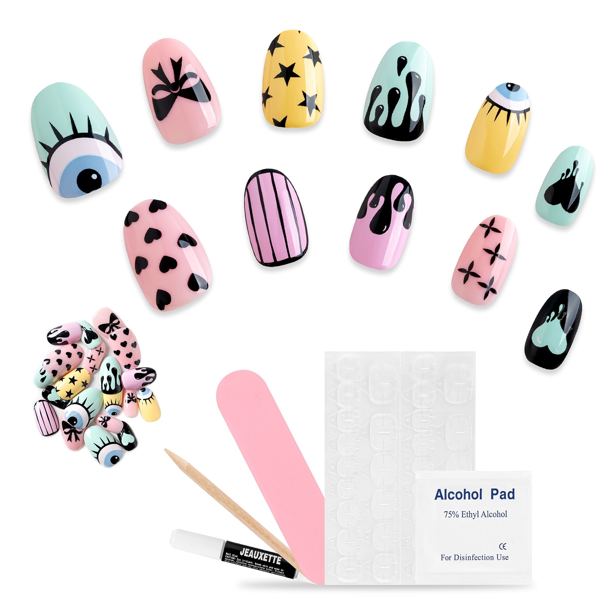 SUKI PRESS - ON NAILS KIT - Jeauxette Beauty