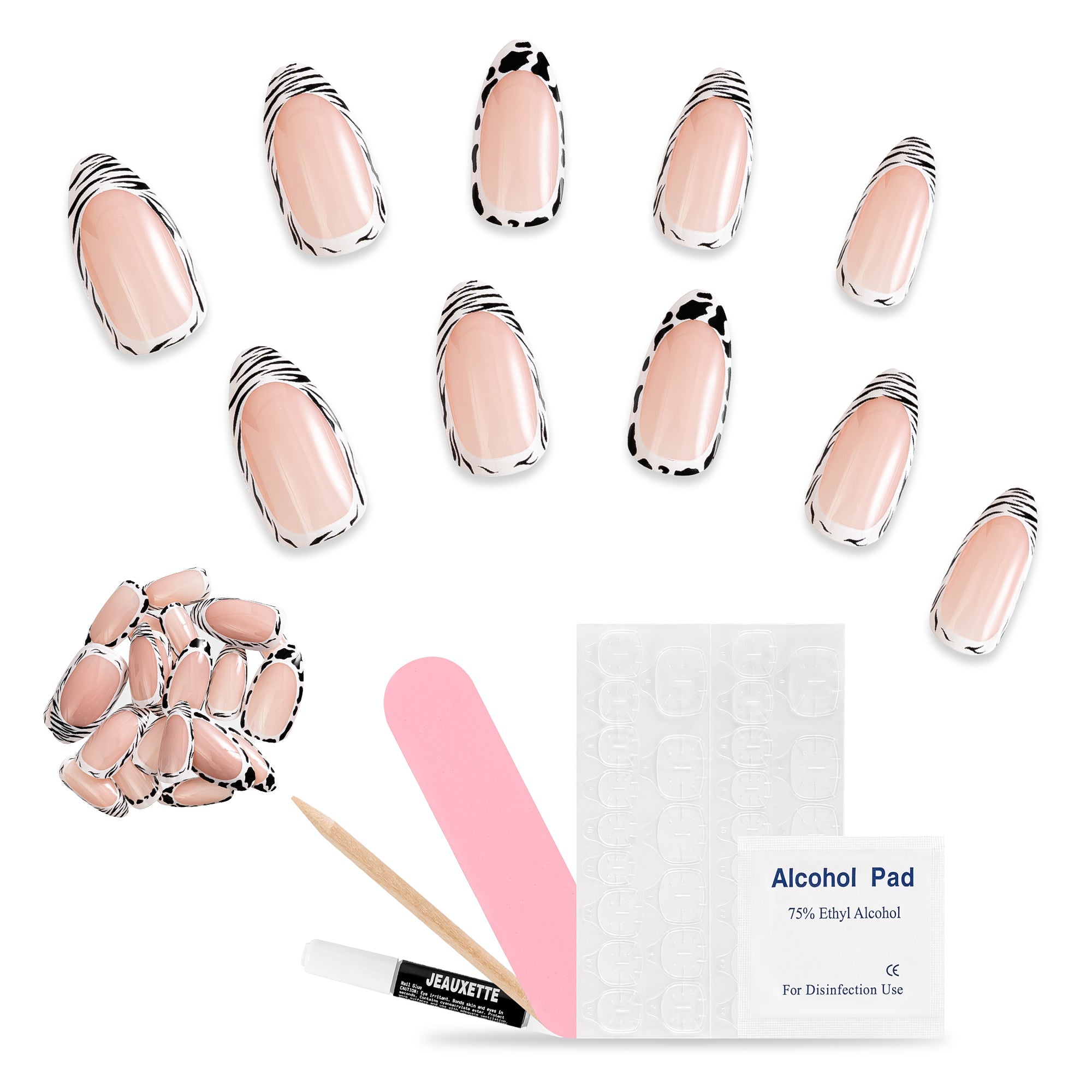 ZURI PRESS - ON NAILS KIT - Jeauxette Beauty